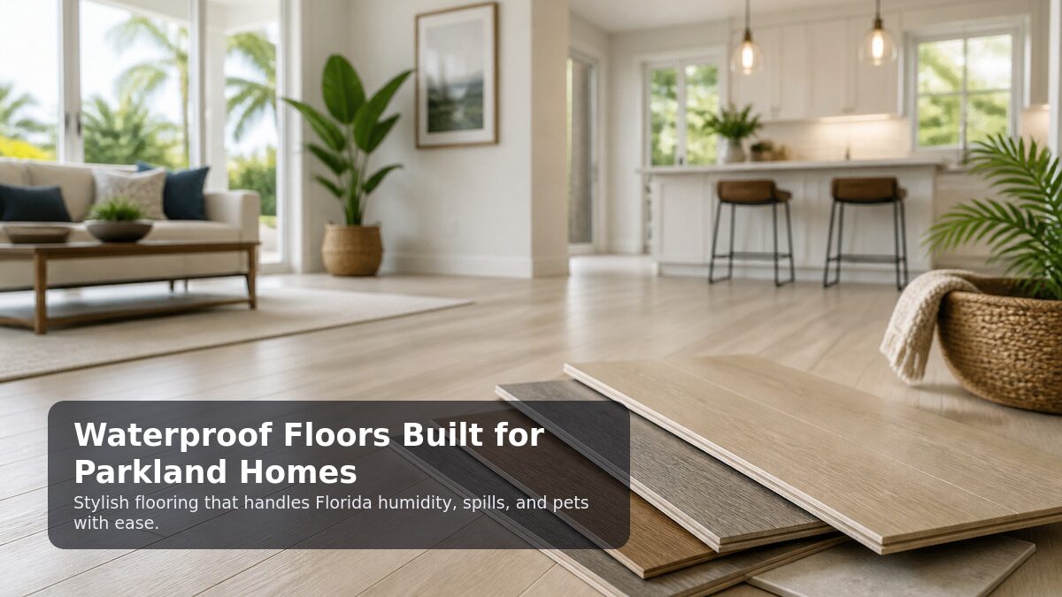 How to Choose Flooring for Parkland Homes: Waterproof Options That Handle South Florida Humidity