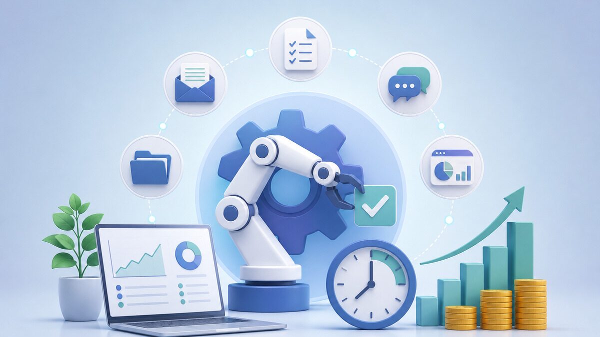 Editorial illustration for AI Business Automation: Which Processes Actually Pay Back in Under 6 Months